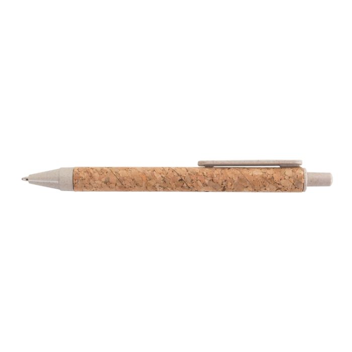 Ручка CORK кулькова з корковим корпусом, 11C01BC02