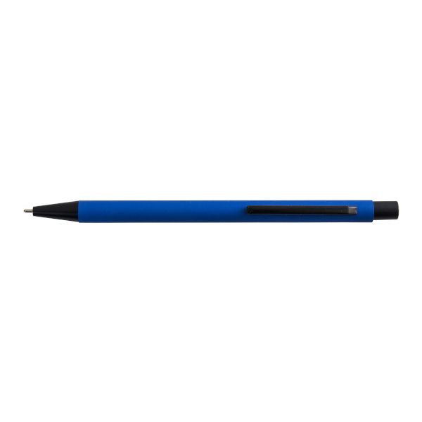 Ручка металева ARIA з soft touch, зеркальний лого, 11N17B695