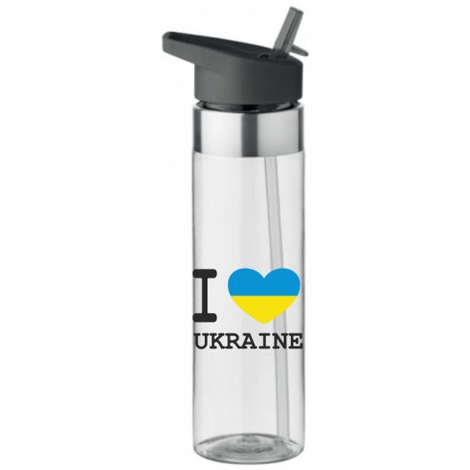 Пляшка пластикова I love Ukraine, 35N716500ILU