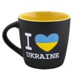 Горнятко I Love Ukraine, чорно з кольоровою серединою, 51K034M93ILU