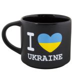 Горнятко I Love Ukraine, чорне, 51K055M99ILU