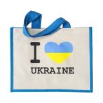 Сумка I love Ukraine, з джуту і бавовни, 50S80A1N0ILU