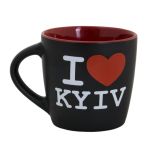Горнятко I Love Kyiv колір чорний, 51K034M91ILK