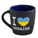 Горнятко I Love Ukraine, чорно з кольоровою серединою, 51K034M97ILU