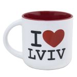 Горнятко I Love Lviv колір білий, 51K050M01ILL