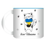 Горнятко Котик Love Ukraine, 51K050M07KLU