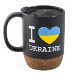 Горнятко I Love Ukraine, біле з кришкою, 51K054MHHILU