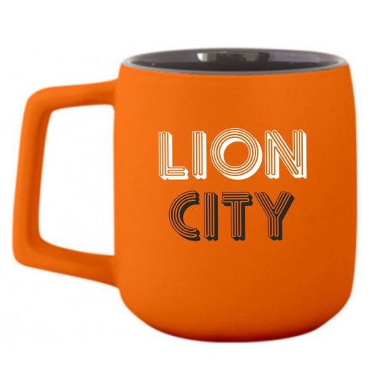 Горнятко LION CITY керамічне кольорове, 51K073M2HLC
