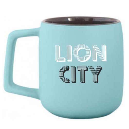 Горнятко LION CITY керамічне кольорове, 51K073M7HLC