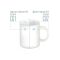 Горнятко матове FRESIA Dual 340 мл, скло, 52F001C02