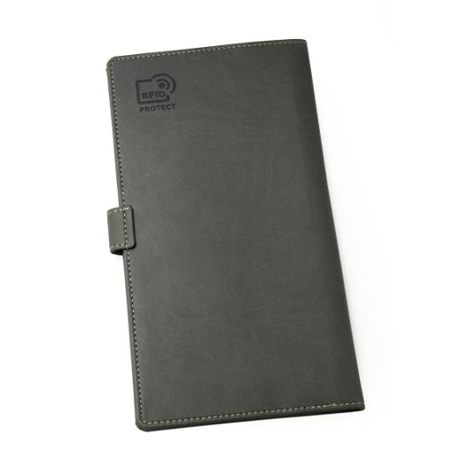 Портмоне з хлястиком з RFID Protect ПРІНТ, DP612RHRI