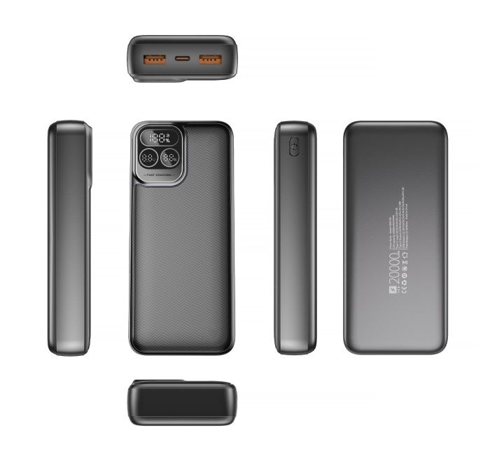 Універсальний зарядний пристрій Optimus 20000 mAh, TM TEG, 108042-08