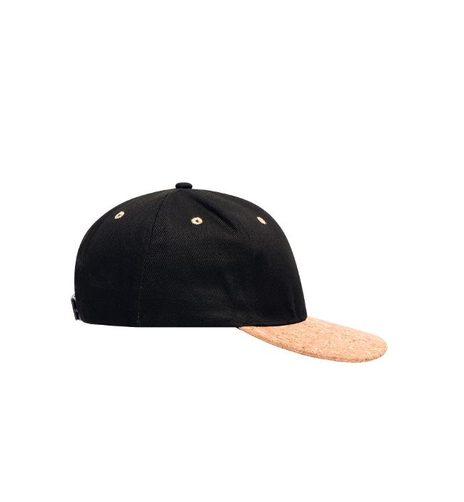 Кепка 6 клинів, козирок із корка, Cork Flat Peak Cap , MB6204BLNTZ9