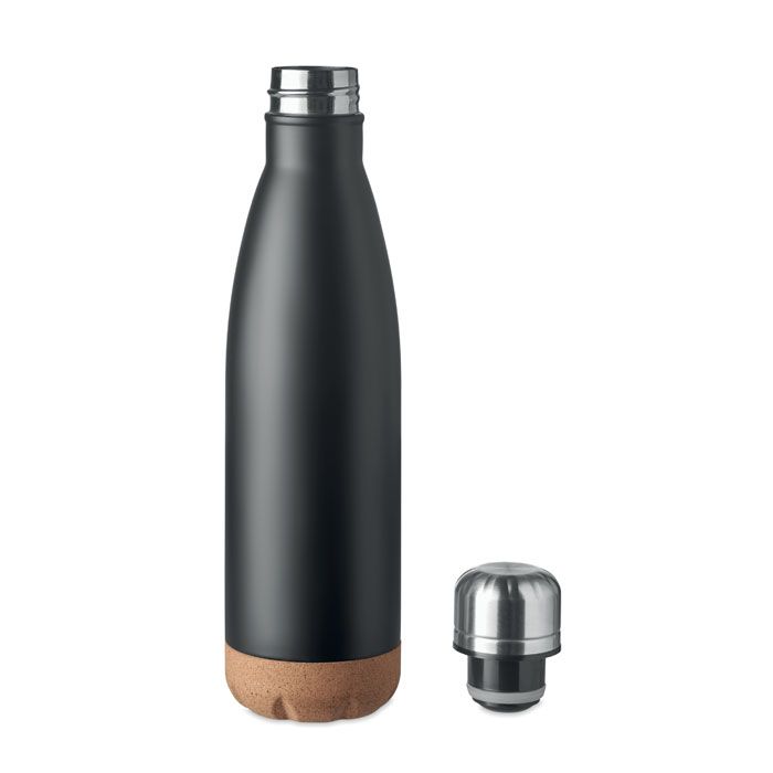 Термопляшка ASPEN CORK 600 мл, метал/корок, MO631303