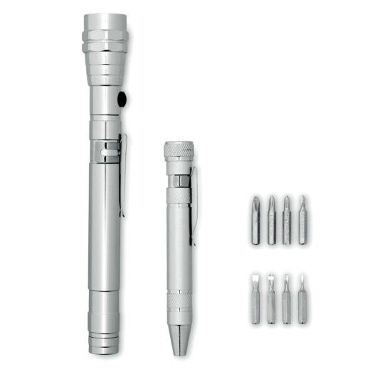 Ліхтарик телескопічний STRECH-TORCH SET + викрутка універсальна, MO887314