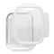 Ланч бокс PRAGA LUNCHBOX, 20x15х6 см, скло, PP, MO992322