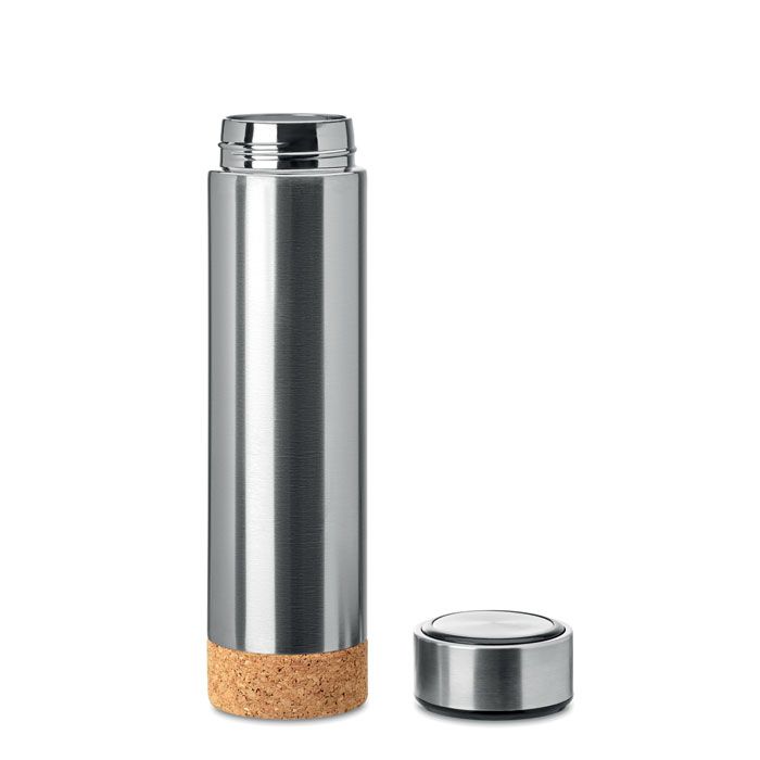 Термос POLE CORK 450 мл, нержавіюча сталь/ корок, MO994616
